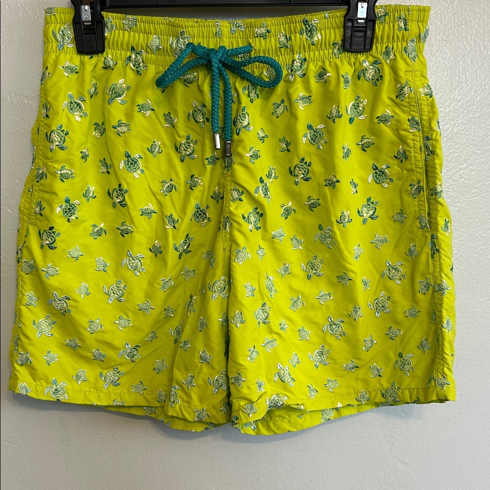 Vilebrequin Embroidered Turtle Swim Trunks